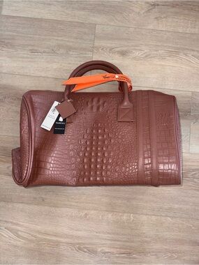 Tote & Carry Weekender duffel bag (Carmel) - brand new, never used